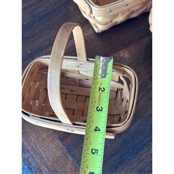 Set of 3 Longaberger hostess baskets - Picture 6 of 13